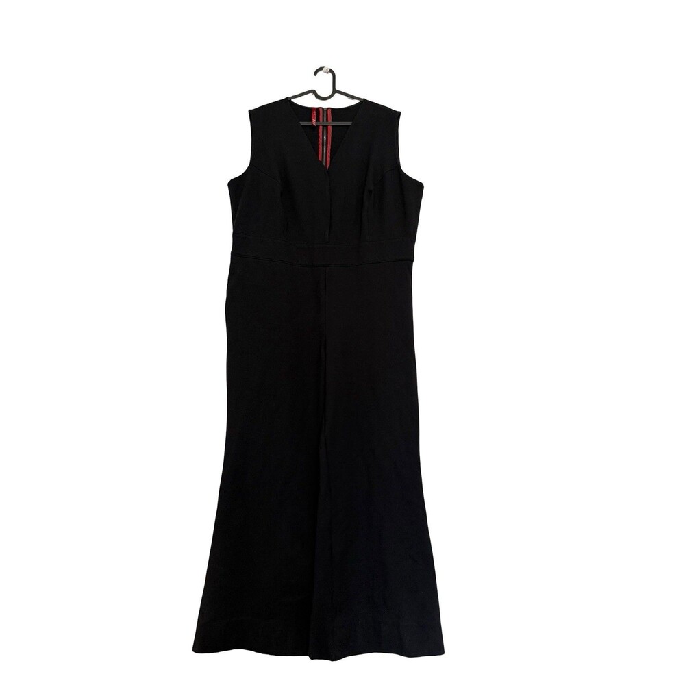 Spanx Ponte Perfect Sleeveless Jumpsuit Size 1X Classic Black 20383Q
